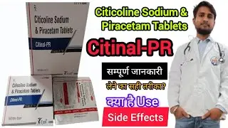 Citinol PR Tablets Citicoline Sodium & Piracetam Tablets 
