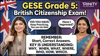 B1 English Test (GESE Grade 5) | SELT British Citizenship| Trinity College London ILR UK