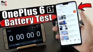 OnePlus 6 - Battery Drain Test & Charging Time