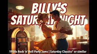 Billy&rsquo;s Saturday Night 🎶 | 1950s Sock-Hop Rock &rsquo;n&rsquo; Roll | Jukebox Classics