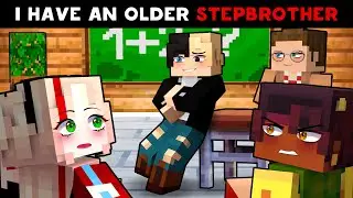 😱 Minecraft but I Have an Older STEPBROTHER!