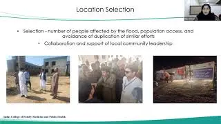 Dr. Hiba Ashraf, Medical relief camp in medical emergency