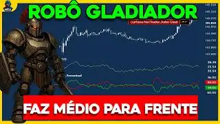ROBÔ GRADIENTE LINEAR  De MÁXIMAS e MÍNIMAS | PREÇO MÉDIO PARA FRENTE -  (100% GRÁTIS)