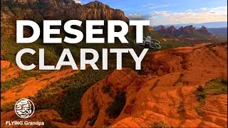 RED ROCKS RISING | 4K Grounding Aerial Experience