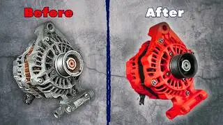 Alternator Restoration | Bringing a Dead Alternator Back to Life&ndash; Full Disassembly, Repair & Rebuild