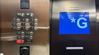 Schindler/Otis Elevonic R Traction Elevators @ Hilton Orrington | Evanston, IL