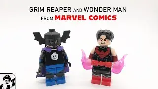 LEGO Wonder Man and Grim Reaper Custom Minifigures from Marvel Comics (Simon and Eric Williams)!