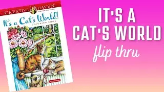 It's a Cat's World | Teresa Goodridge | Flip Through