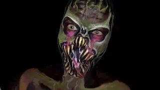 Underground Monster Face paint sfx Zurifx