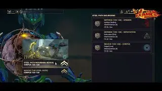 Warframe Steel Path Incursion Zeipel (Lua) Mission Rescue  level 125-130