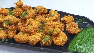 Rava Fried Prawns Recipe | झींगा रवा फ्राई | How To Make Prawns Rava Fry | Rawa Prawns Fry