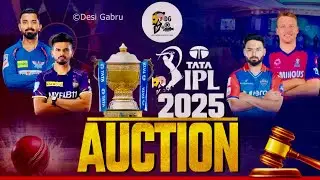 TOP 5 HIGHEST PAID PLAYERS IN IPL AUCTION 2025.    || DESI GABRU ||   #IPL #IPL2025 #IPL2025UPDATEDS