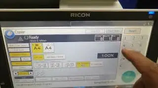 طريقة ضبط مصنع لماكينات ريكو الأندرويد Ricoh 306&307