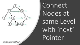 Binary Tree - 75: Connect Nodes at same Level with 'next' pointer