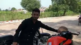 Exhaust sound full custom bike RC 200 Duke 200 Royal Enfield 350 cc exhaust sound #duke #RC200 sound