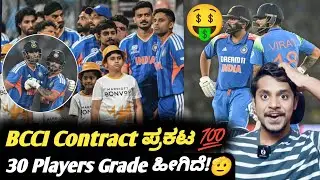 BCCI's central contract list for 2025-26 review Kannada|Virat Kohli and Rohit Sharma in contract