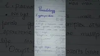 cryptosporidium, diagnosis, treatment, clinical sings ,life cyle