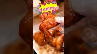 Лучше, чем Wingstop! 🍗🔥 Очень хрустящие куриные крылышки из аэрогриля #shorts #airfryer