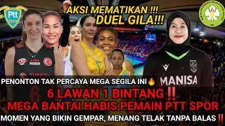 Megawati Hancurkan PTT Spor‼️ 1 Lawan 6 Tanpa Ampun!