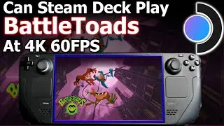 Battletoads Steam Deck At 4K 60FPS Windows 11? 3 Player Co-Op Over The Top Hard Hitting Combo Attack