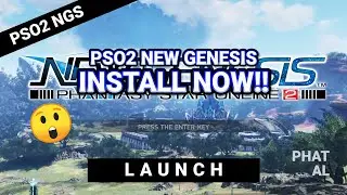 INSTALL NOW! PSO2 NGS PHANTASY STAR ONLINE 2 NEW GENESIS #PSO2 #PSO2NGS