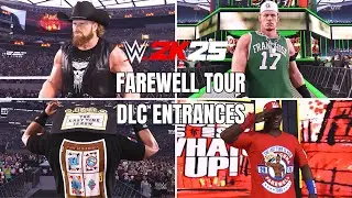 WWE 2K25 Farewell Tour Edition — все входы в DLC