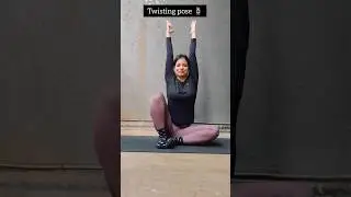 Try this Twisting Pose 😉#yoga#twistingyoga#twisting#yogapose#shorts#ytshorts