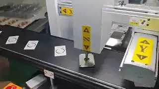 CCD labeling machine automatic card labeling machine