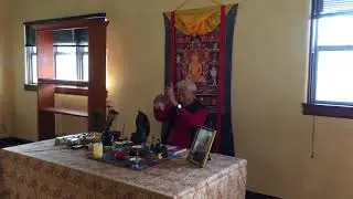 Lama Kunga Thartse Rinpoche - Blessing at New Home