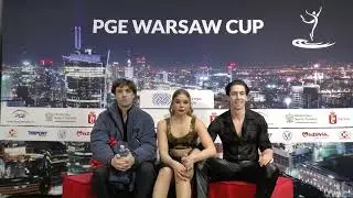 Danza r&iacute;tmica de Sof&iacute;a Val & Asaf Kazimov en el ISU Challenger Copa de Varsovia 2025