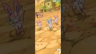 TRIPLE SYLVEON SHOWCASE | Disarming Voice Spam | Pokemon Masters EX