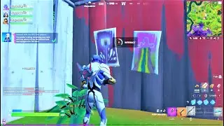 Interact with Rift Tour Posters Location - Fortnite Rift Tour Quests