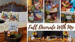 Fall Decorate With Me 2021 | Fall DIY Ideas | Cozy Fall Decor