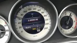 Mercedes E250 CDI acceleration
