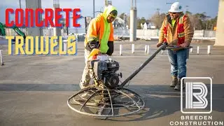 Finishing Concrete Section at The Pinnacle