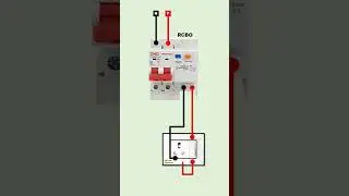 RCBO Connection with Switch Board