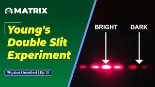 Youngs Double Slit Experiment Explained | Wave Nature of Light | Physics | JEE Main | Matrix Sikar