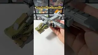 Bombardiro Crocodilo made out of Lego!
