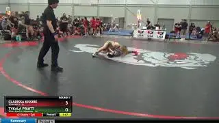[boutNo] 164 Clarissa Kissire Team MO 2 Vs Tykala Pruitt Team South Carolina