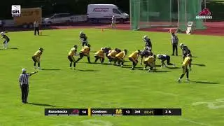 Ravensburg Razorbacks vs Munich Cowboys highlights GFL Week 2