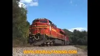 NS Norfolk Southern Heritage Locomotive #8114 Leads Train 295 on Atlanta South District (Part 3)