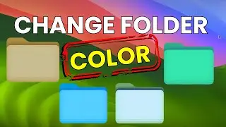 How to Change Folder Icon Color in iMac, MacBook Air and Pro?
