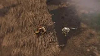 Ghost of Yōtei Assassinate Enemy Distracted by Sake Jar