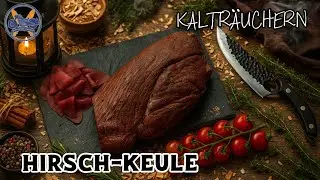 Kaltr&auml;uchern #34 - Hirsch Keule