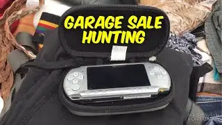 Garage Sale Hunting: Huge PlayStation 3 Video Game Lot, Game Boy Advance SP, Sony PSP and More