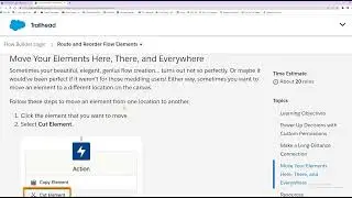 Flow Builder Logic : Route and Reorder Flow Elements