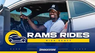 Nick Scott Shows Off His Dodge Challenger Hellcat | Rams Rides Presented By Bridgestone
