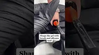 4D Gel Pumpkin Nail Design 🎃