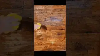 Hardwood Floor Repair:&nbsp;Localized area stain touch up and color correction.&nbsp;