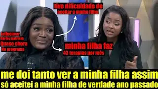 De arrepiar o coração: influencer Harley Patrícia revela verdades sobre a sua filha no debate.
